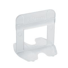 Espaçador Nivela Piso 3,0mm 100 Peças Smart Branco CORTAG / REF. 62108